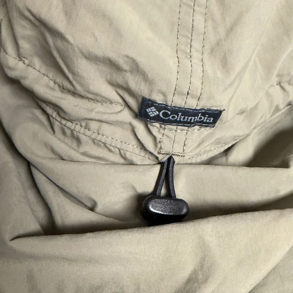Columbia Neck Shield Sun Protector Hat Tan Khaki Nylon O/S